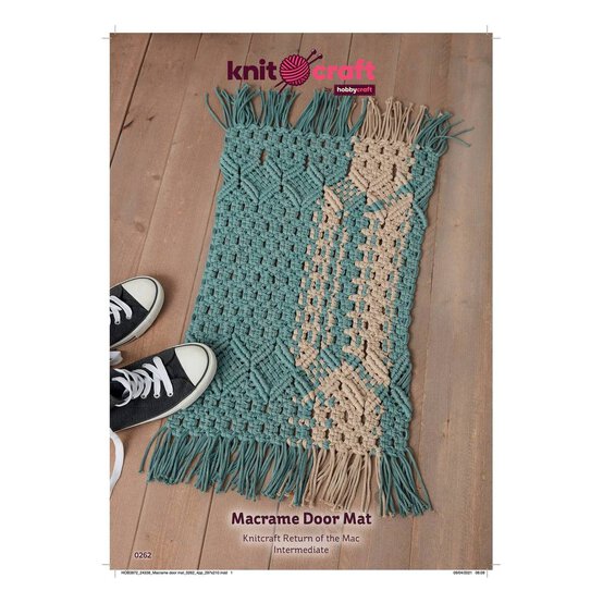 Knitcraft Macrame Door Mat Digital Pattern 0262