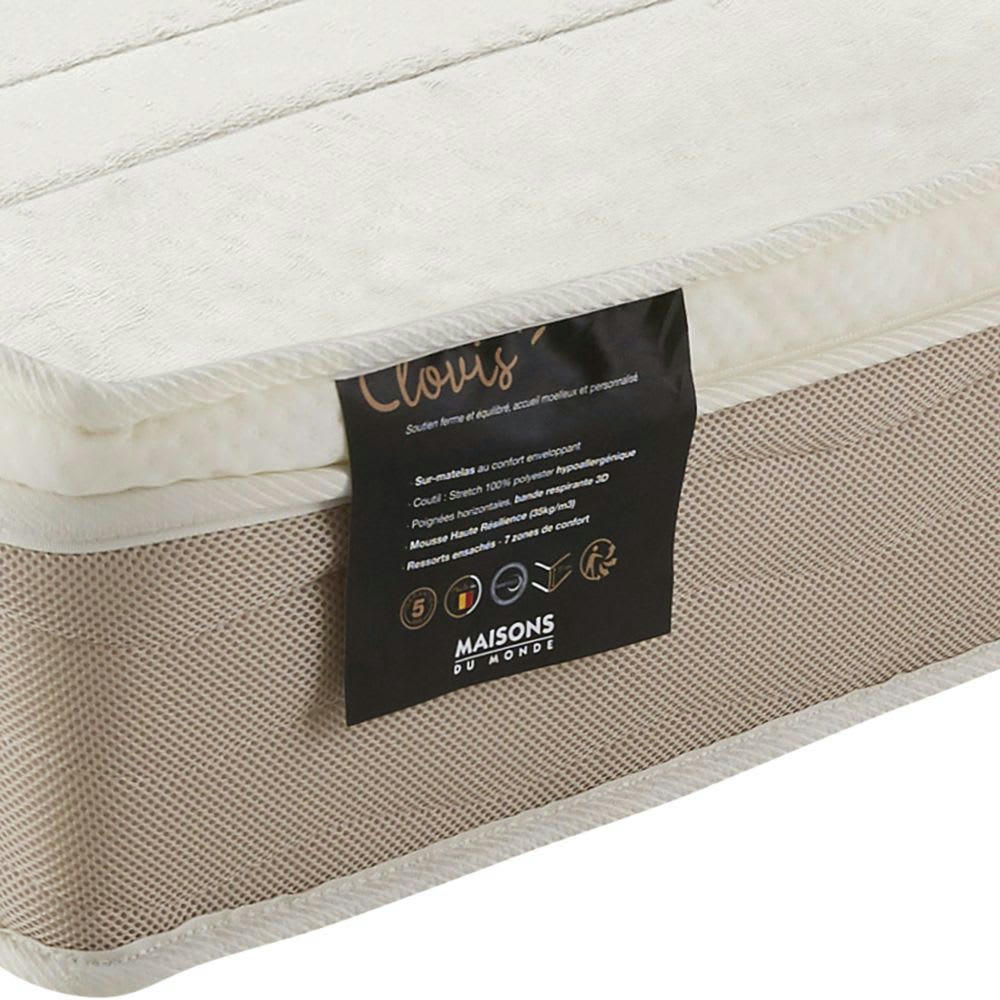 Clovis - Matelas ressorts ensachés 160x200