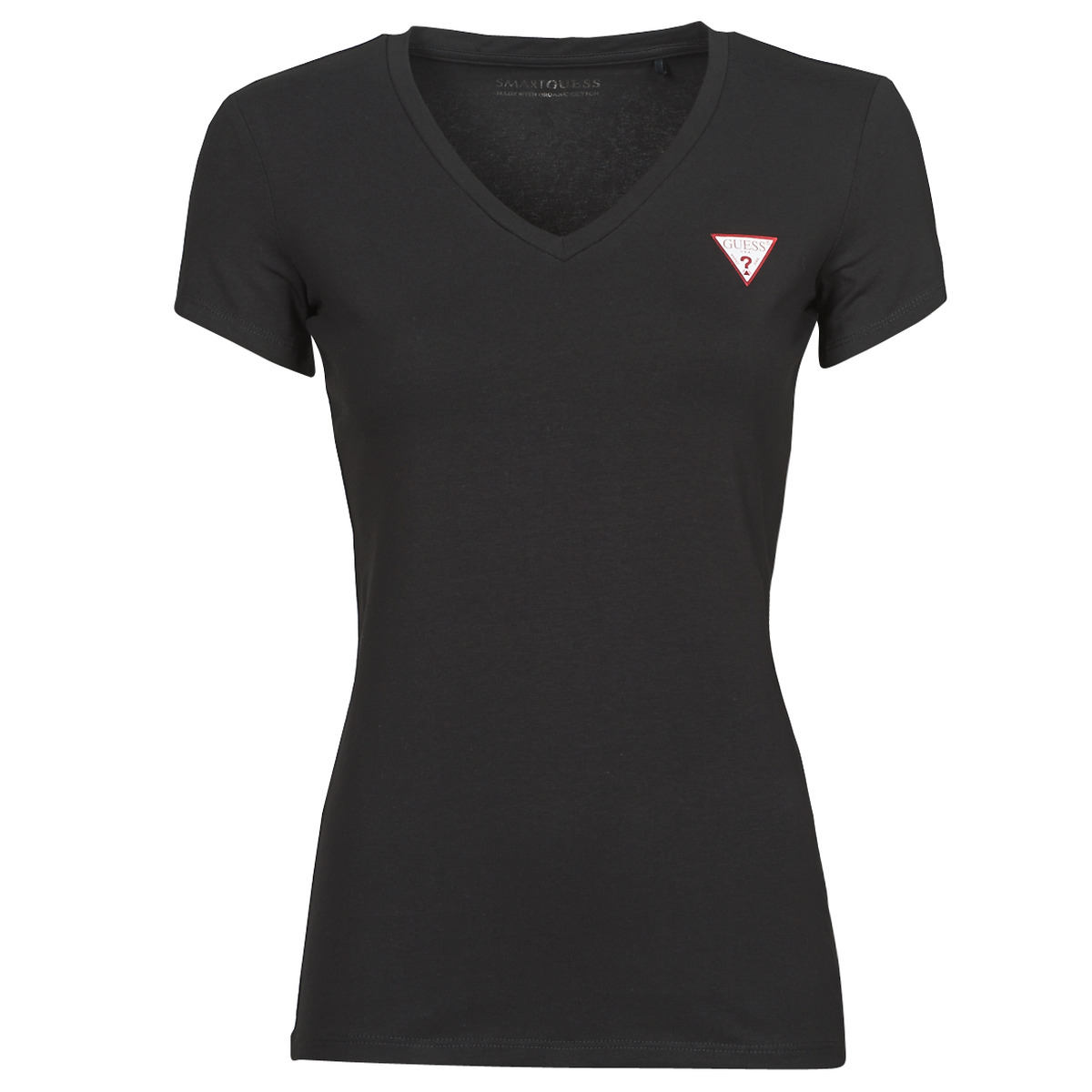 Guess - SS VN MINI TRIANGLE TEE - Black
