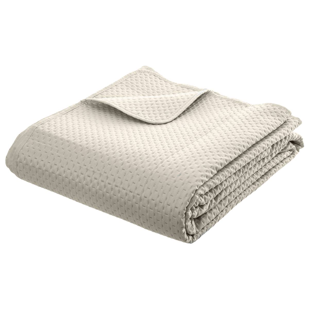 Bedspread "Dolce" Beige Linen, 260x240 cm
