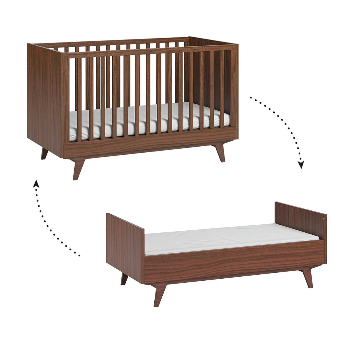 MID - Lit évolutif 70x140 naturel