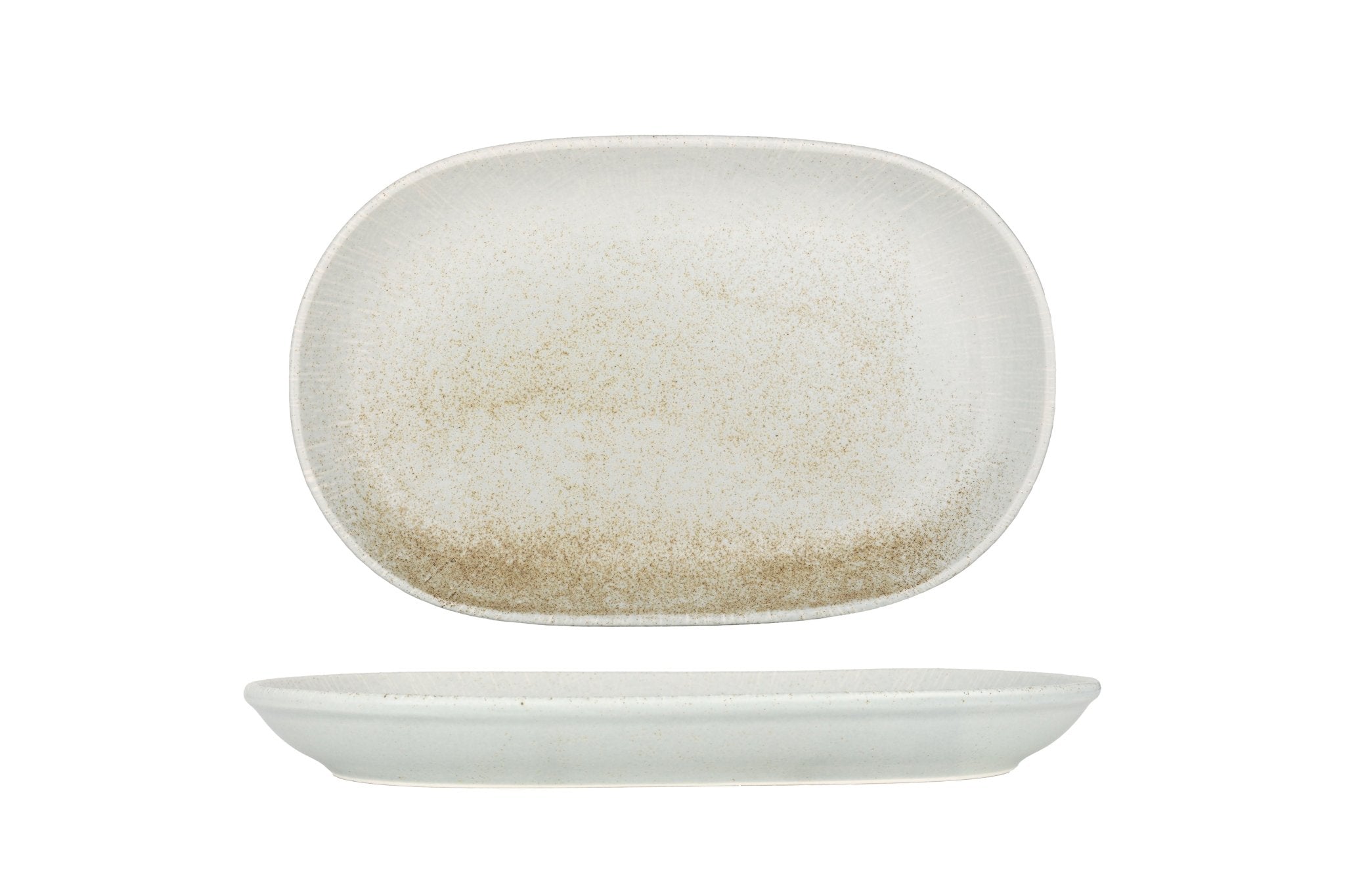 ID Fine Serveerschaal - Mellow - Porselein - 28 cm - set van 2