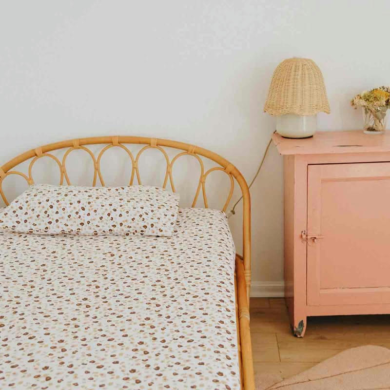 LÉOPARD - Drap housse coton Léopard