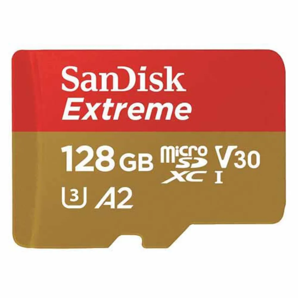 Sandisk Extreme 128GB MicroSDXC memory card