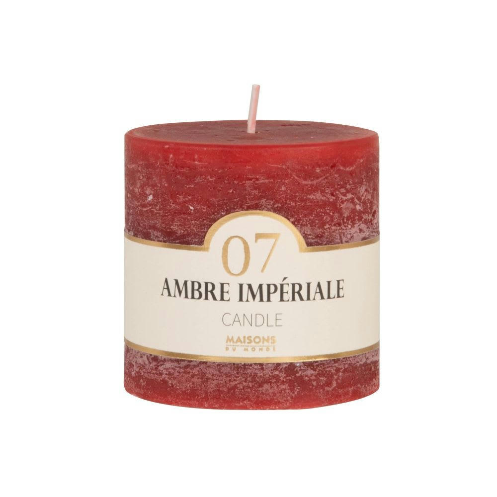 COLORAMA - Bougie parfumée rouge H7, 230g