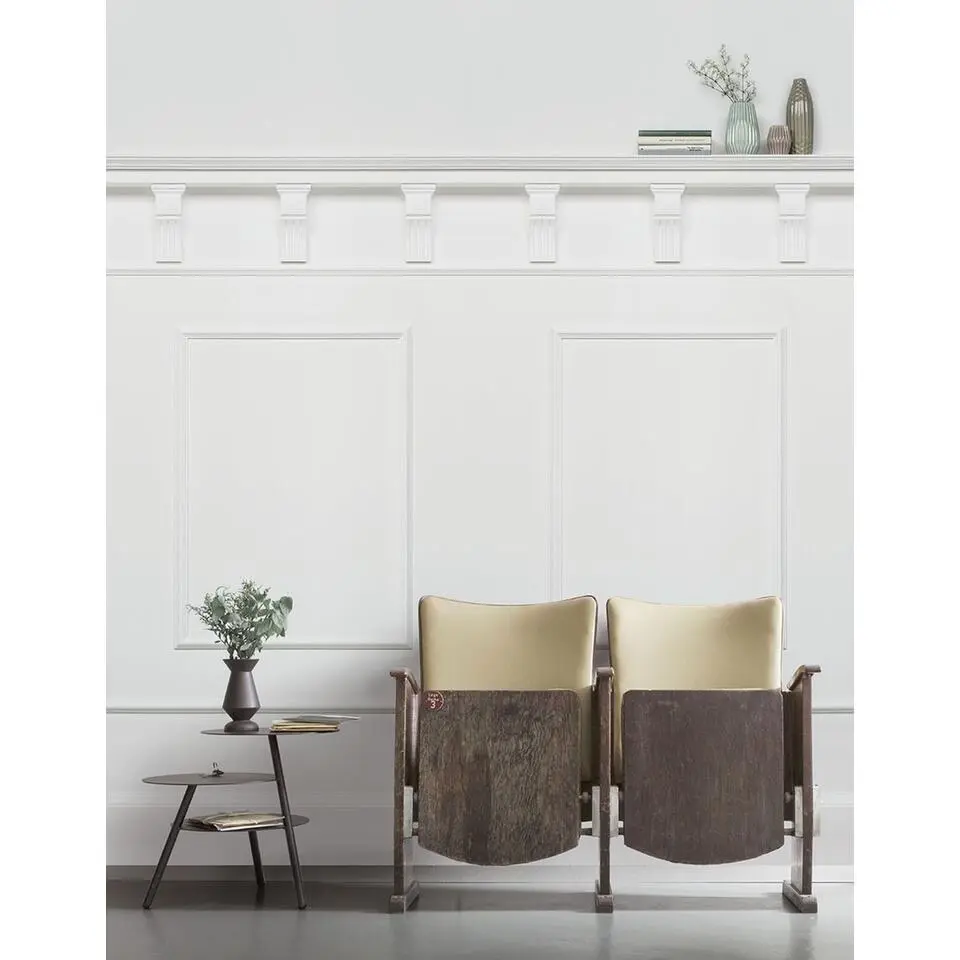 Sanders & Sanders fotobehang panelen wit - 200 x 250 cm