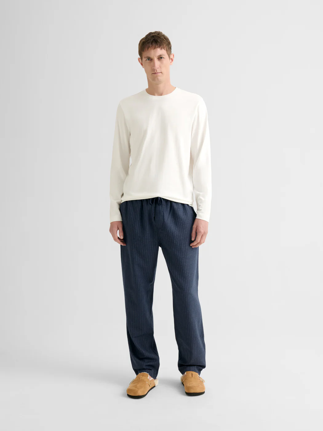 Pyjama homewear relaxed fit à rayures