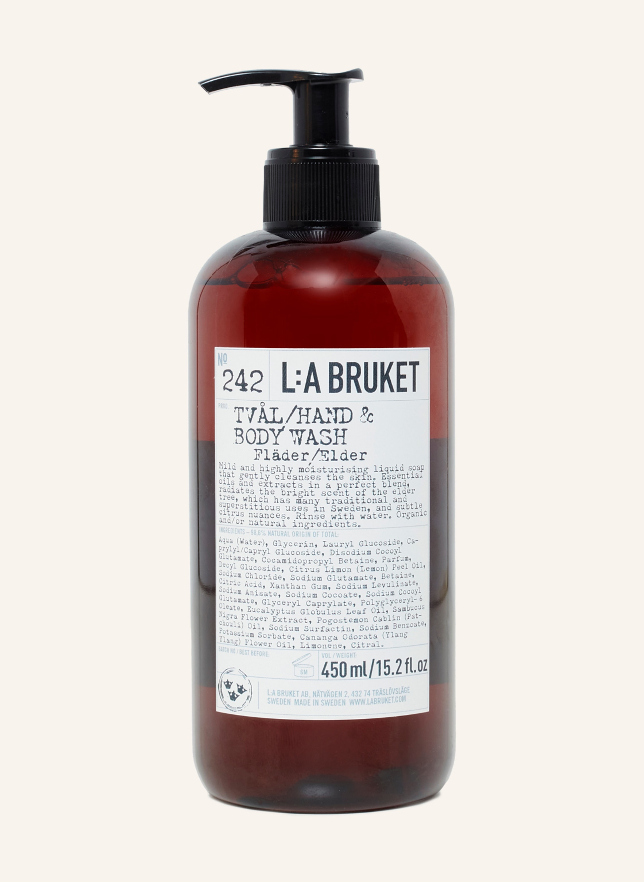 L:A BRUKET Hand- und Körperseife 242 ELDER