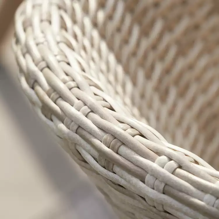 Pacific Cabon 4 Seater Rattan Effect Patio Set - Natural