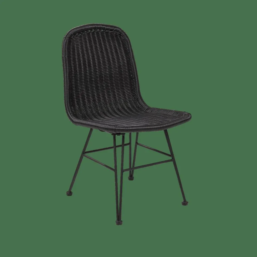 Chaises De Salle À Manger|Chaises De Jardin^CASA VIENNA Chaise De Salle à Manger Noir