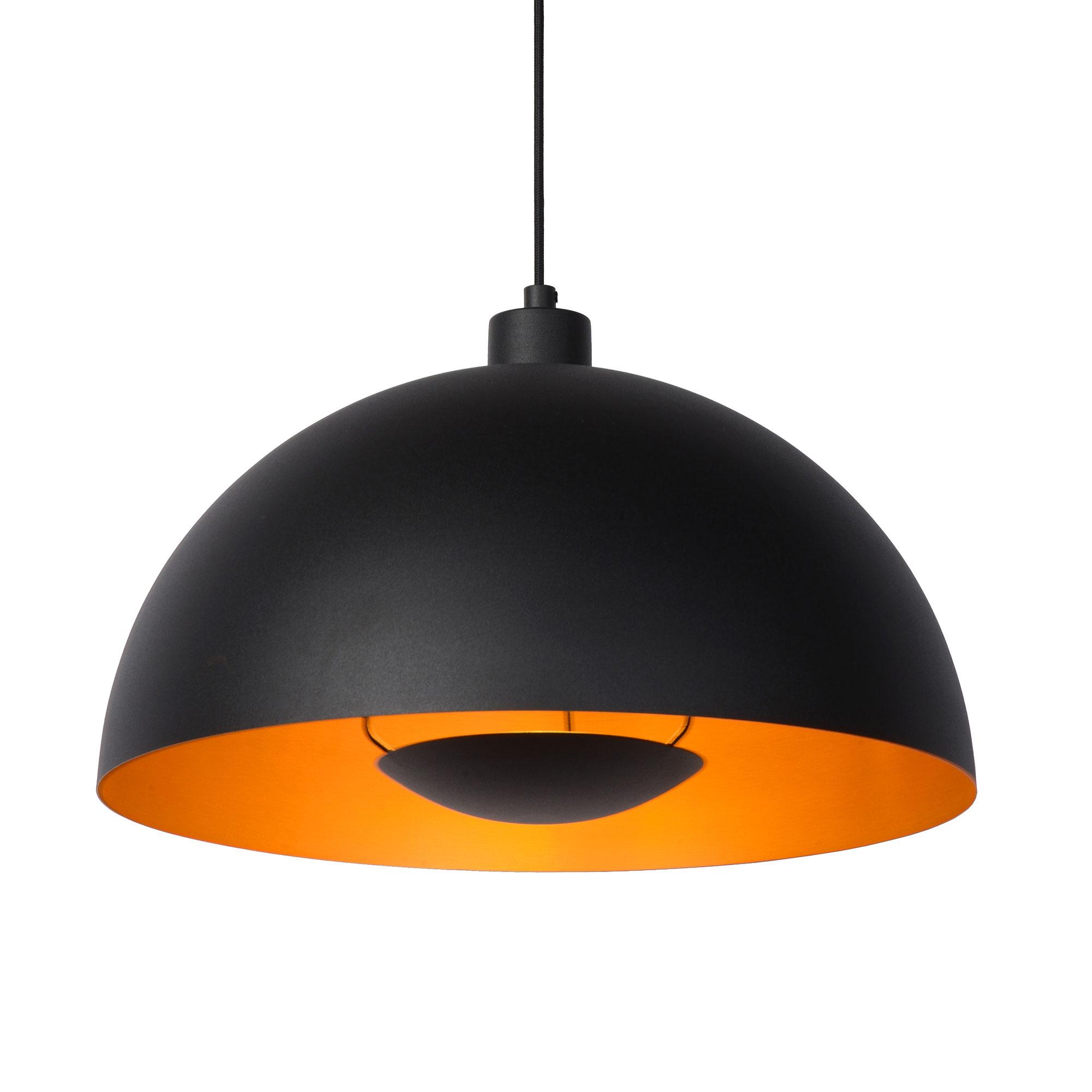 Siemon hanglamp Ø40 zwart