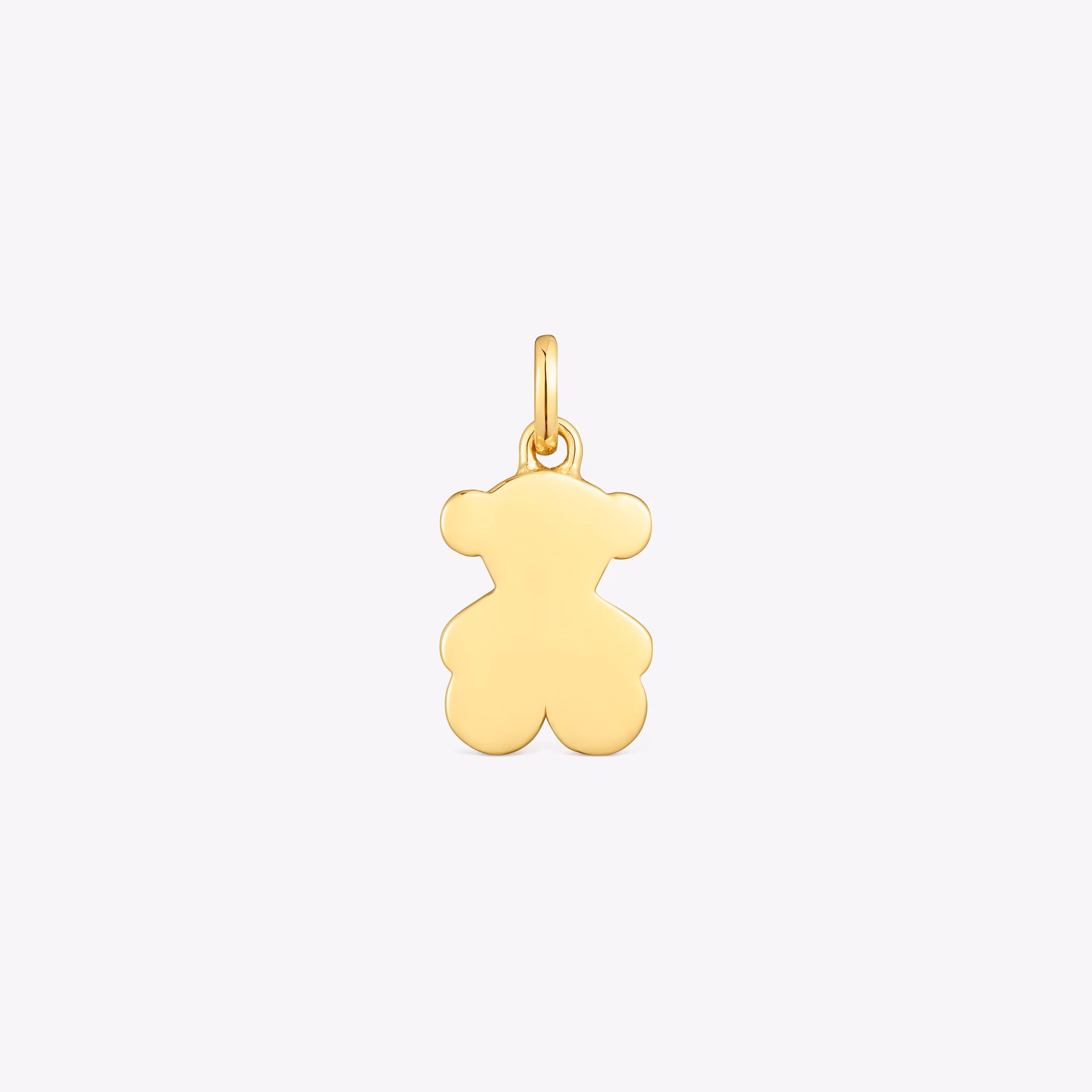 Colgante mediano oso de oro 12 mm Sweet Dolls