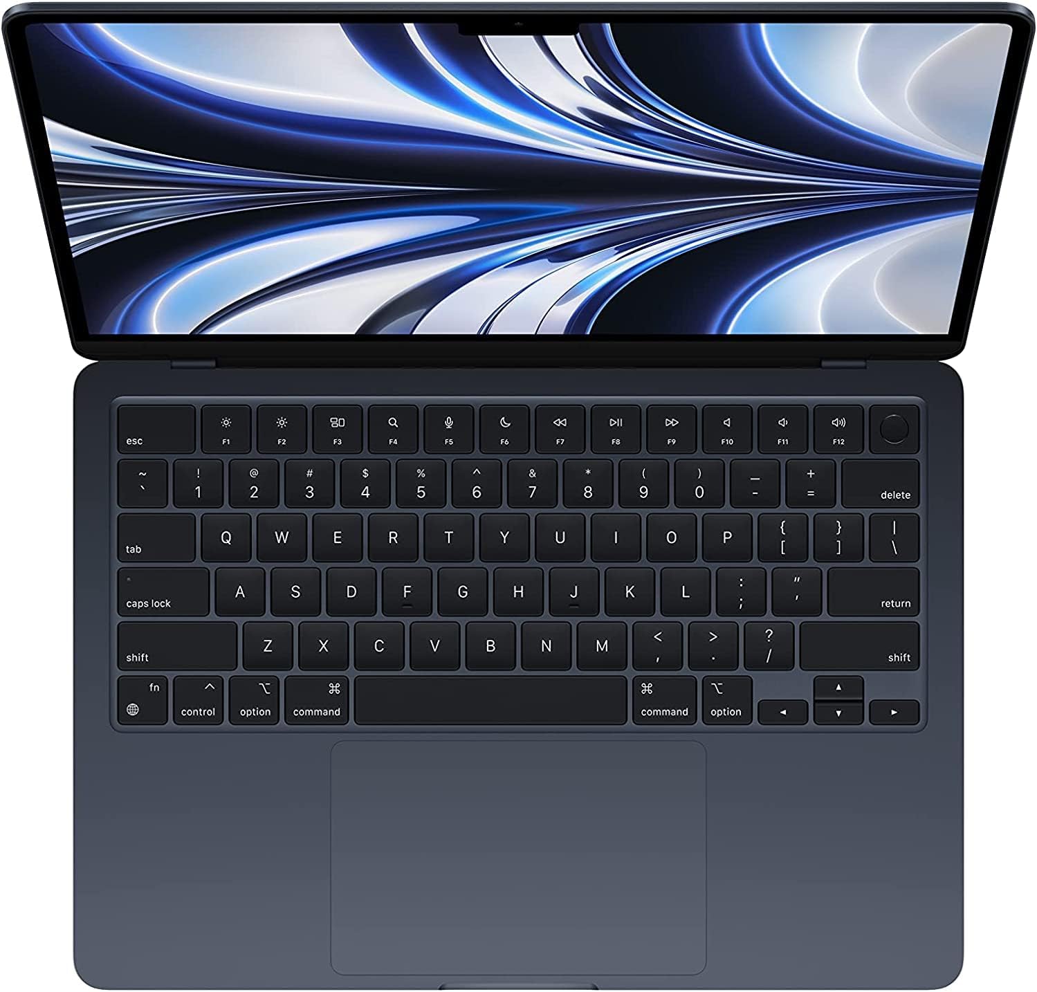 Apple 2022 MacBook Air with Apple M2 Chip, 13-inch, 8GB RAM, 256GB SSD Storage, Midnight (Renewed)