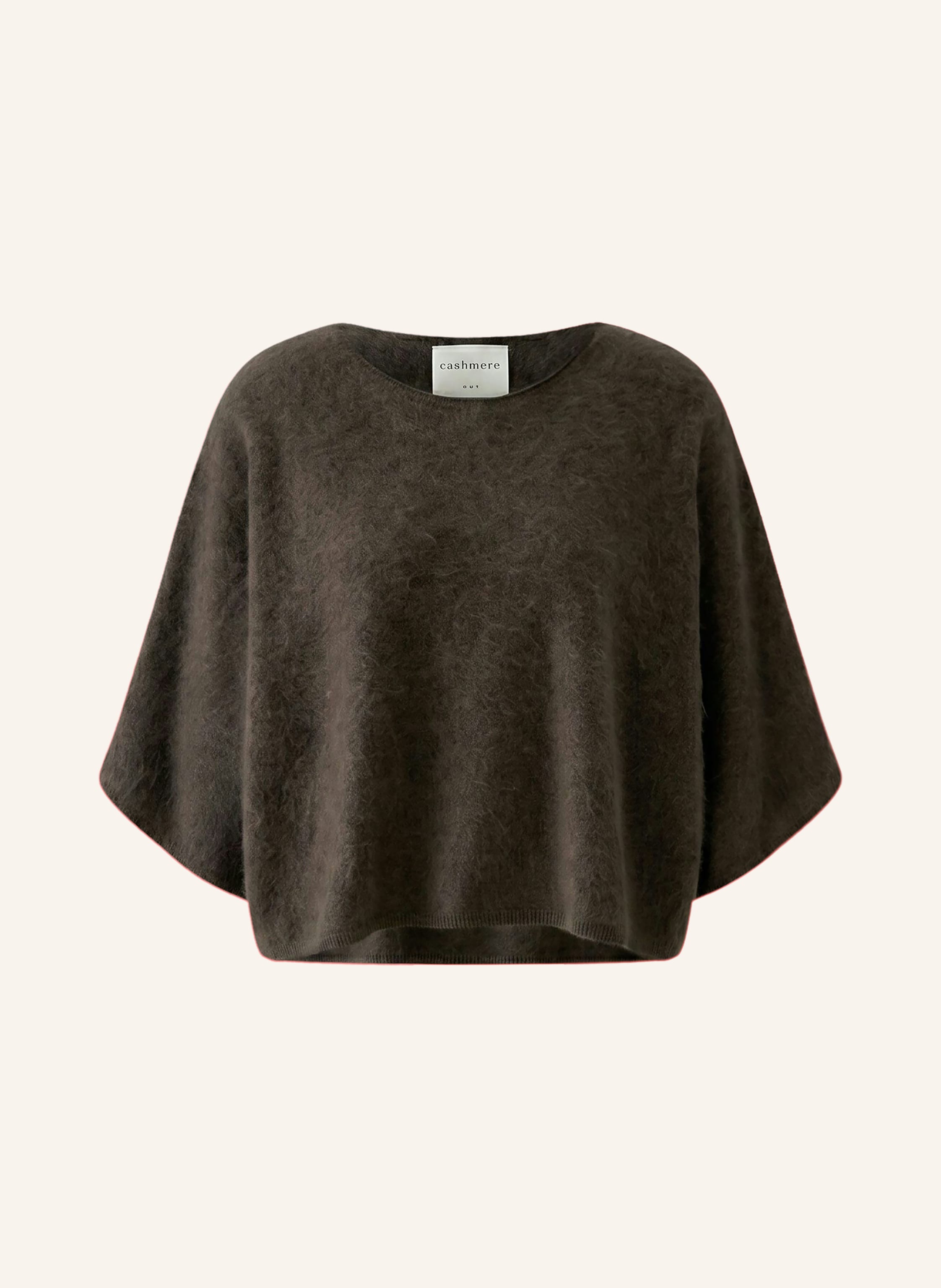 Oui Cashmere-Pullover mit 3/4-Arm