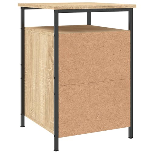 NNEVL Bedside Cabinets 2 pcs Sonoma Oak 40x42x60 cm Engineered Wood