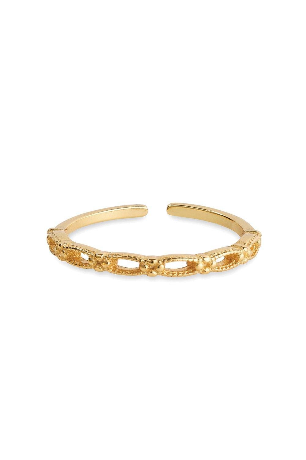 Elk & Bloom 14K Gold Link Ring