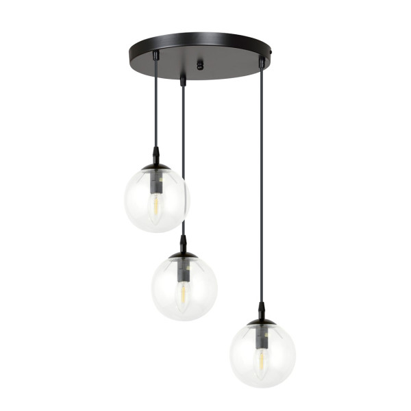 Lampa Wisząca Cosmo 3 Bl Premium Transparent