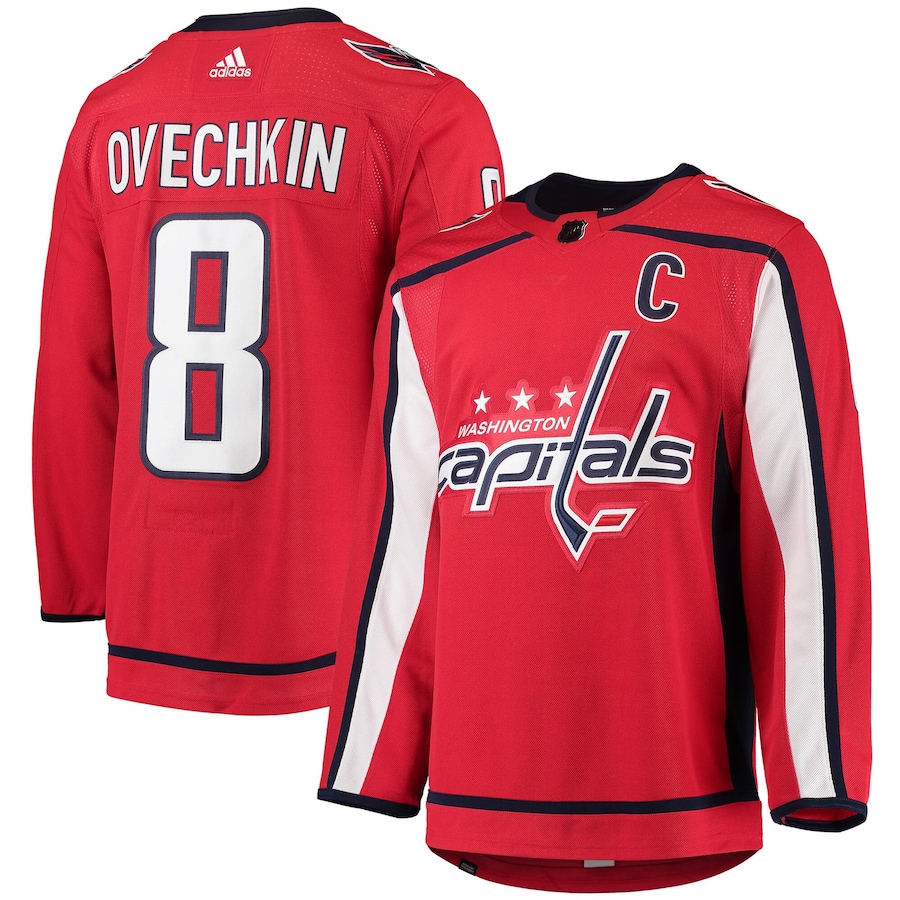 Alexander Ovechkin Washington Capitals adidas Home Primegreen Authentic Pro Player - Jersey - Red