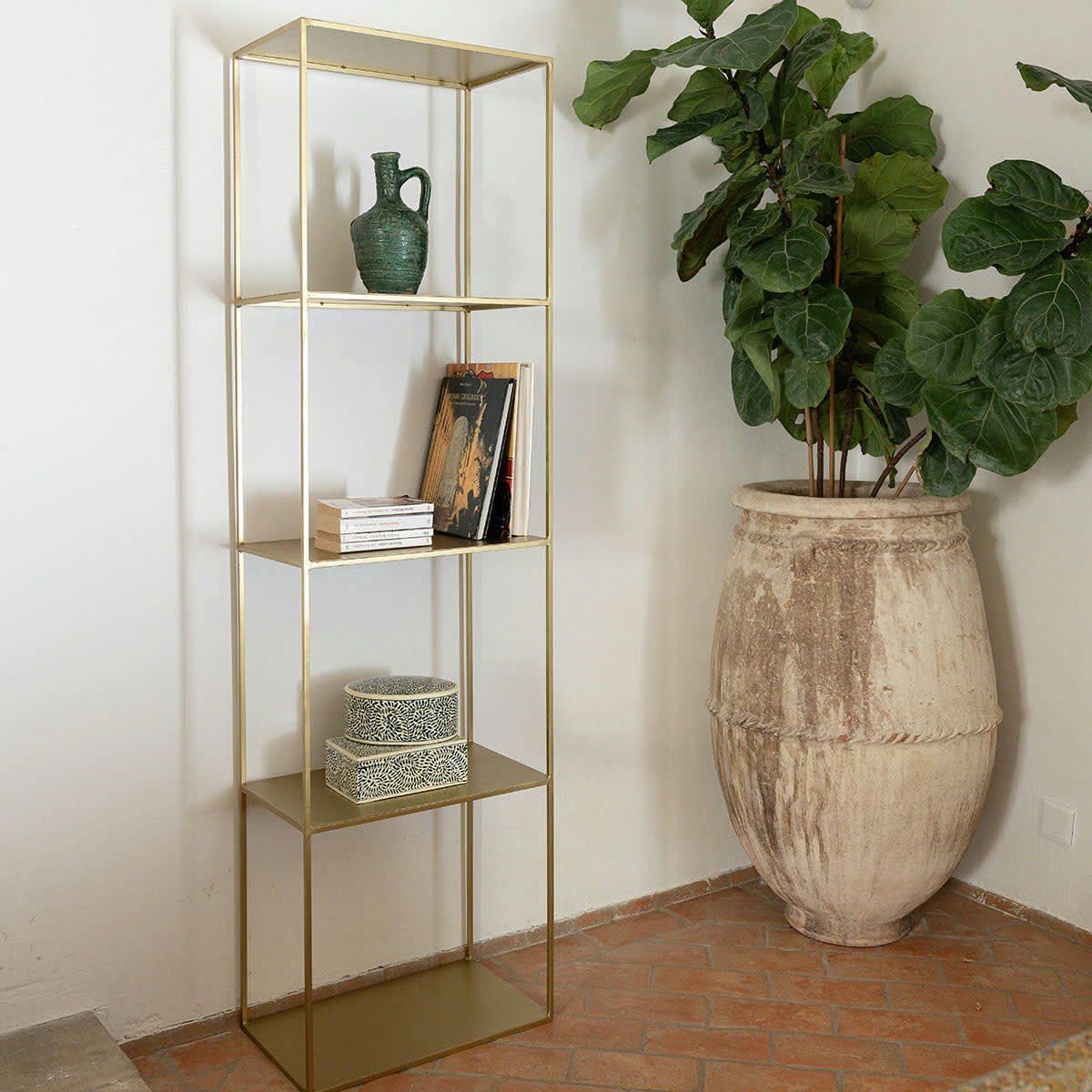 DOUGLAS - Etagère colonne en métal