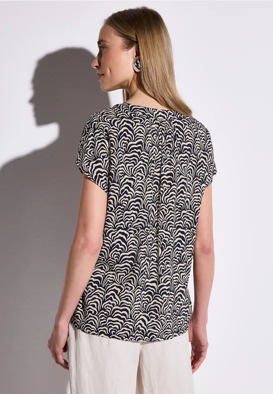 Bedruckte Bluse