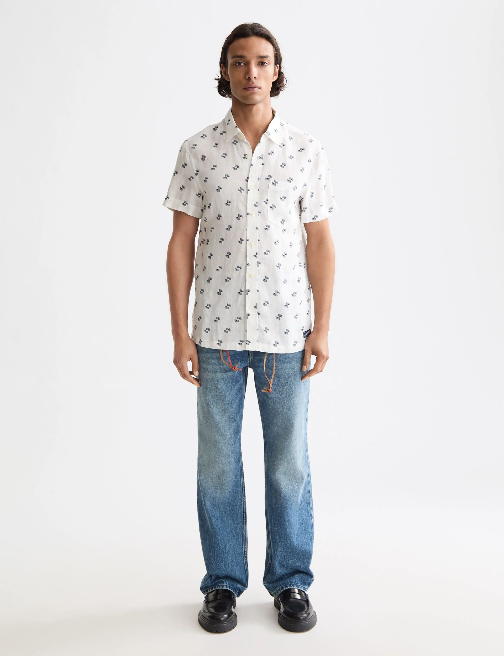 Regular-Fit All-Over Printed Shirt