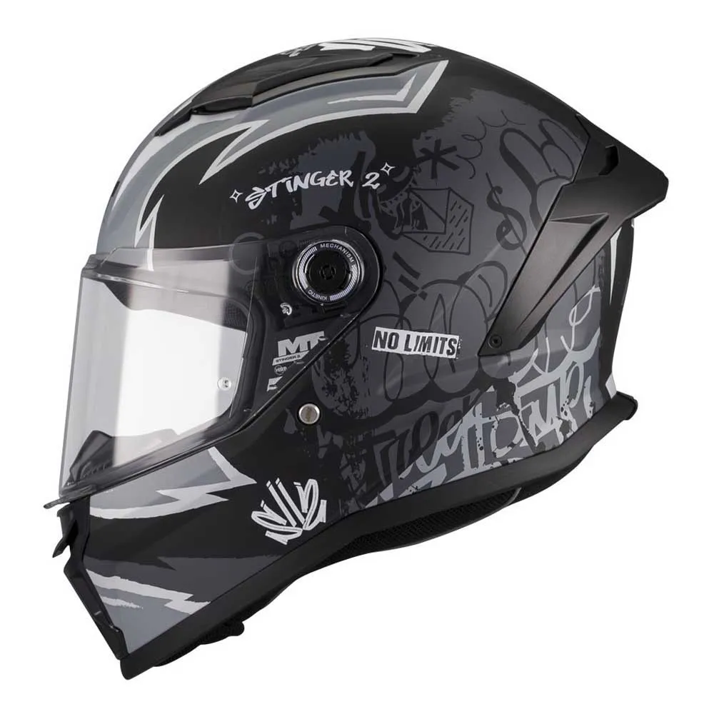 MT Helmets Stinger 2 Tagger junior full face helmet