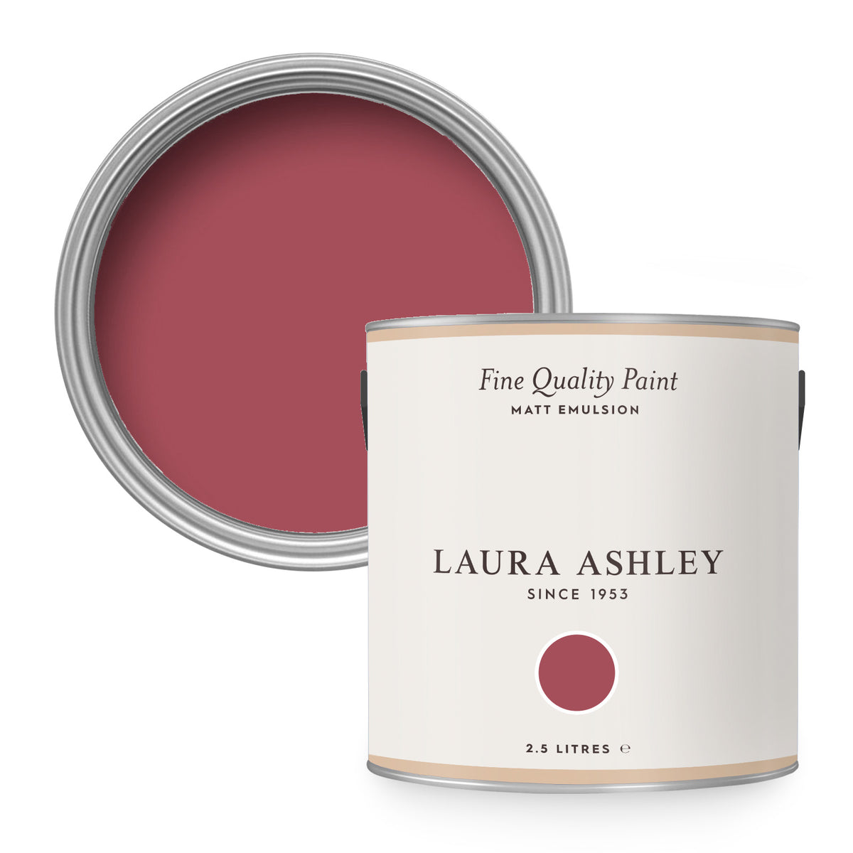 Laura Ashley Muurverf Mat Pale Cranberry 2,5 liter
