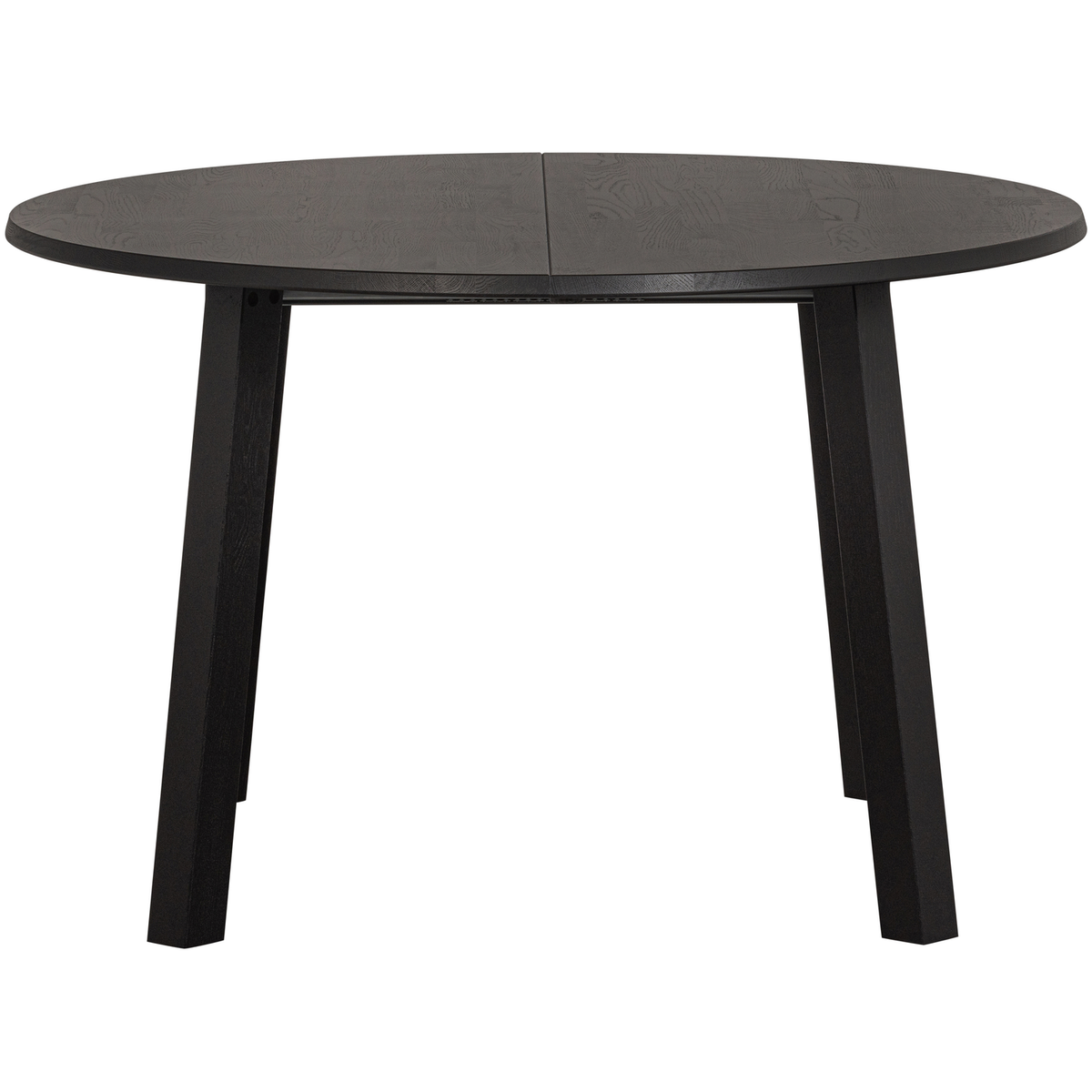 WOOOD uitschuifbare eettafel Lange Jan - Eiken - Zwart - 75x120x120