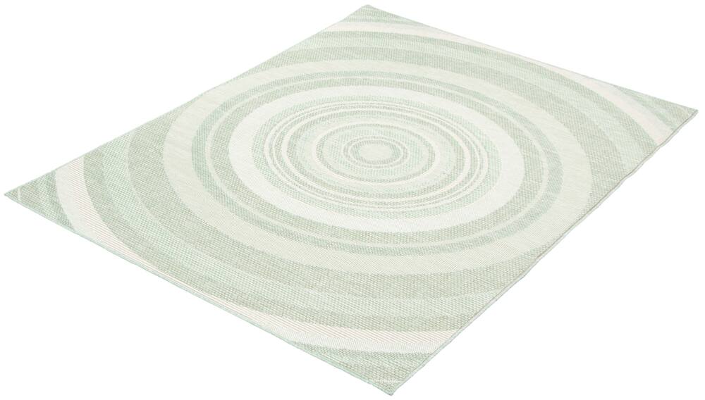 ECARPET Veranda Modern Indoor/Outdoor Area Rug, Mint, Assorted Sizes