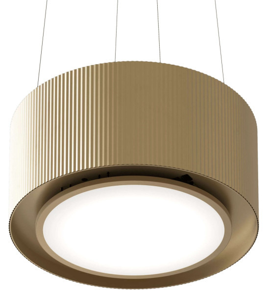 Okap wyspowy CIARKO DESIGN Mono Light Gold 60