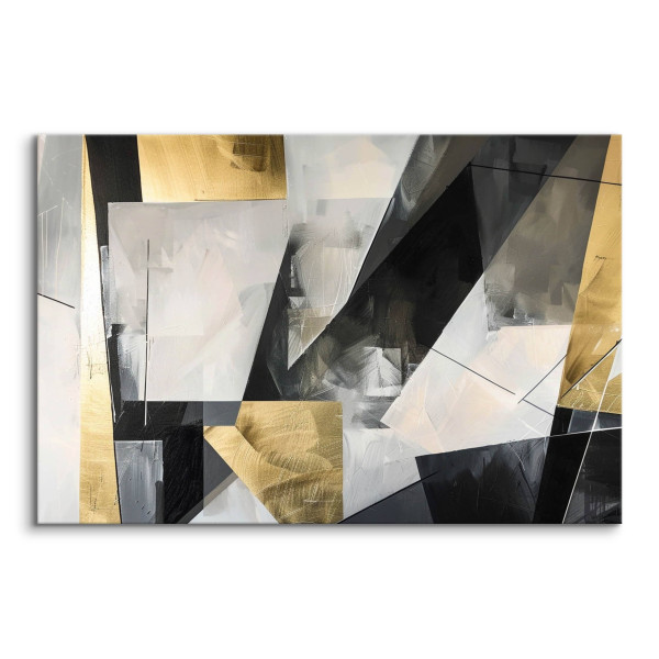 Obraz Abstrakcyjne Wzory Geometryczne Na Betonie 30x20cm