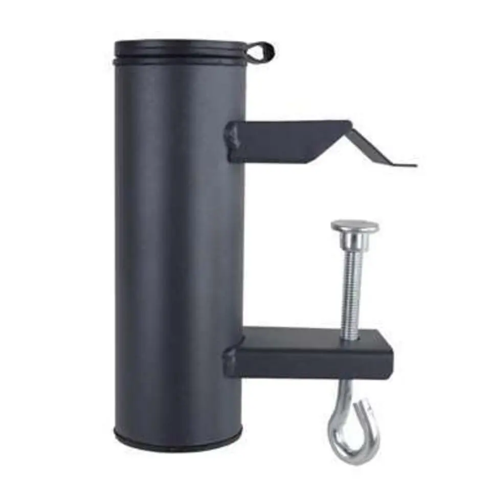 Parasolhouder - voor op het balkon - antraciet