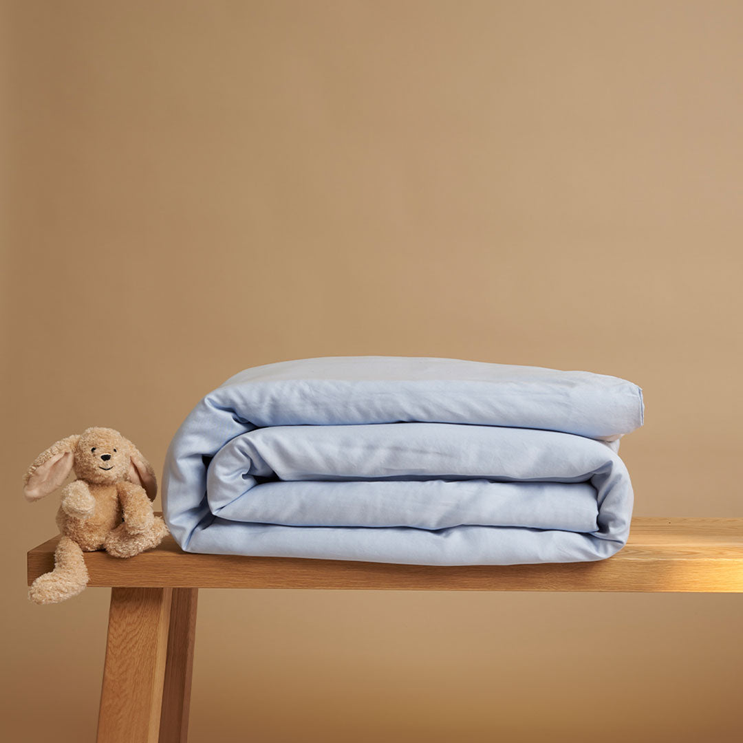Coco & Cici - Tencel Twill Dekbedovertrek 120 x 150 cm - 1 Persoons Beddengoed - Kinderbeddengoed - Lyocell - Hypoallergeen & Extra Zacht - Licht