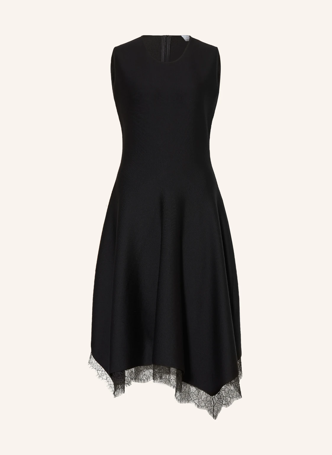 McQUEEN Strickkleid mit Spitze