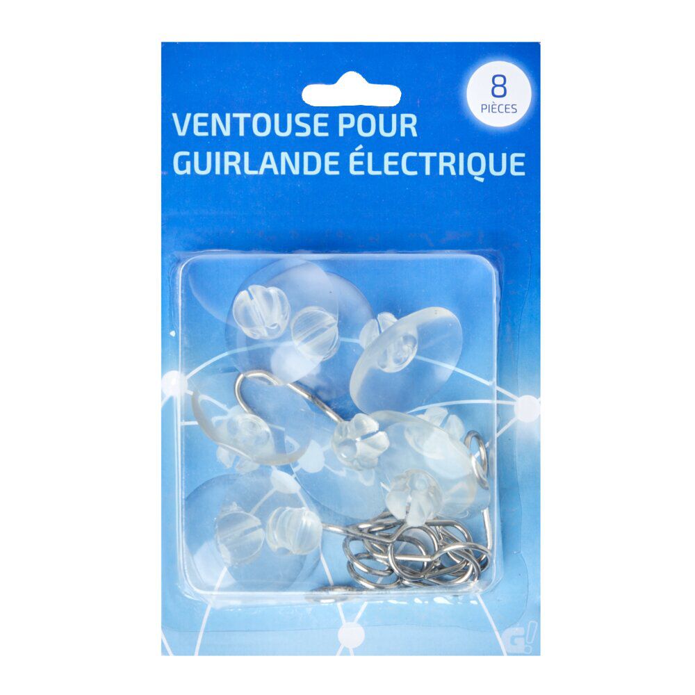 Accessoire de fixation déco de No&euml;l x8