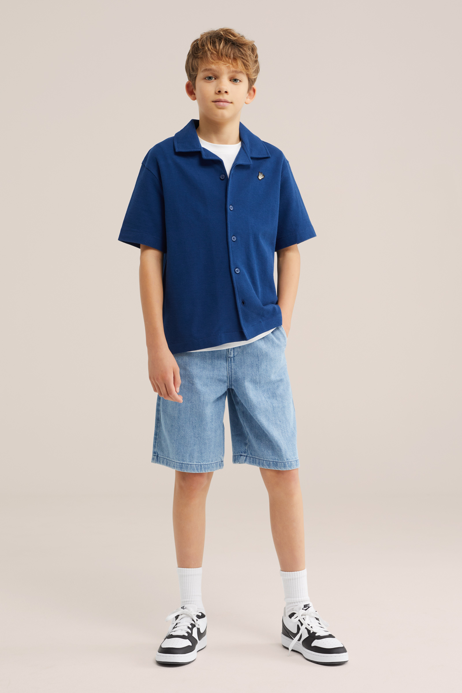 Jongens overhemd met embroidery