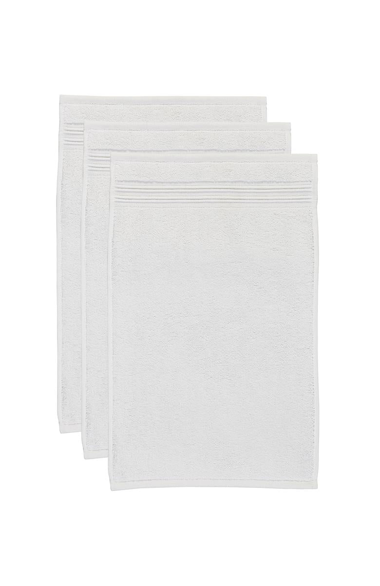 Beddinghouse Sheer Gastendoek - set van 3 - 30x50 cm - Wit