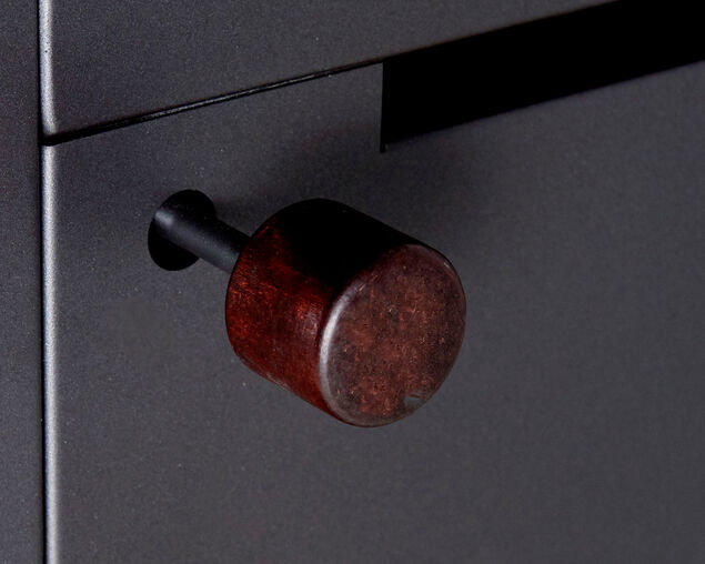 Norseman Legend MKII Freestanding Wood Heater - Metallic Black