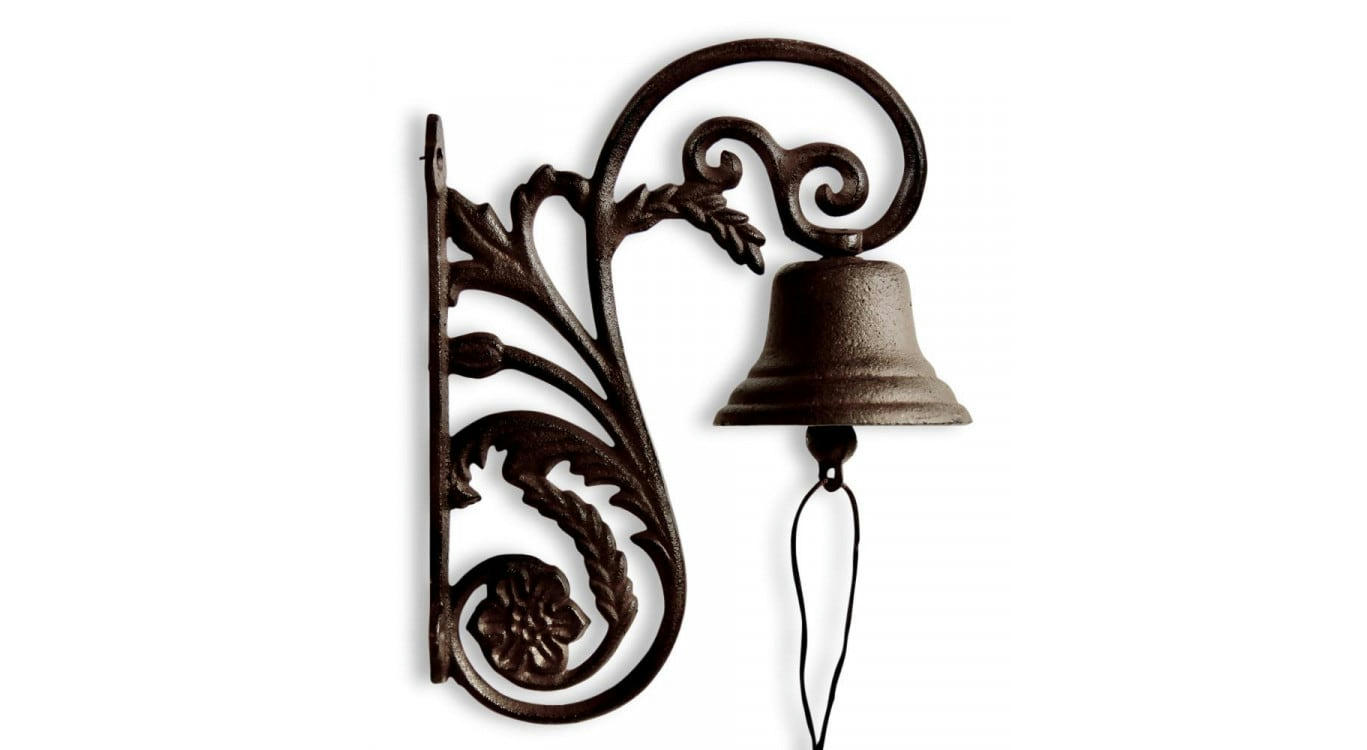 - Cloche Fonte Marron 20.5x10x26cm