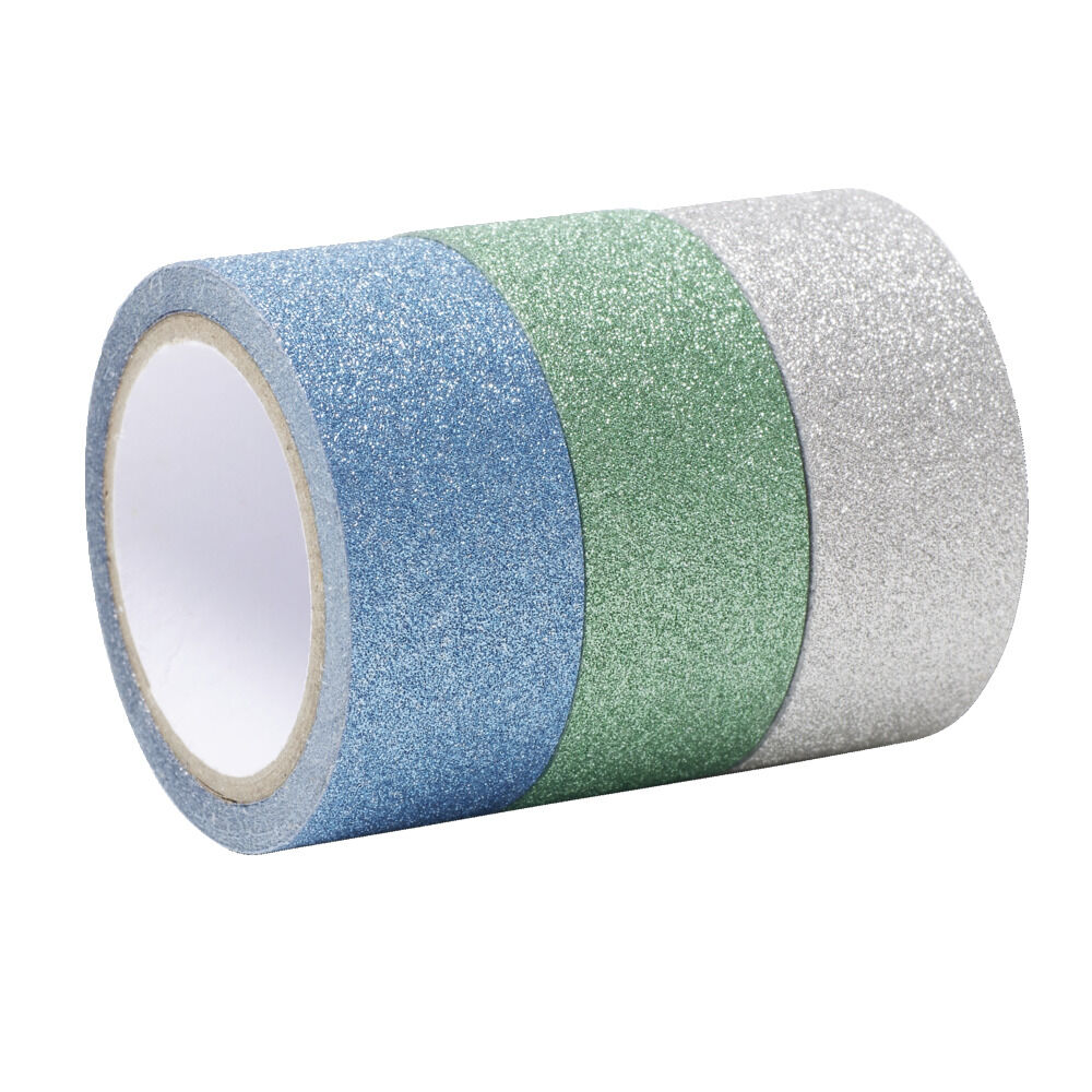 Rouleau adhésif kraft créatif 9x12xH3cm x3 (2 modèles)