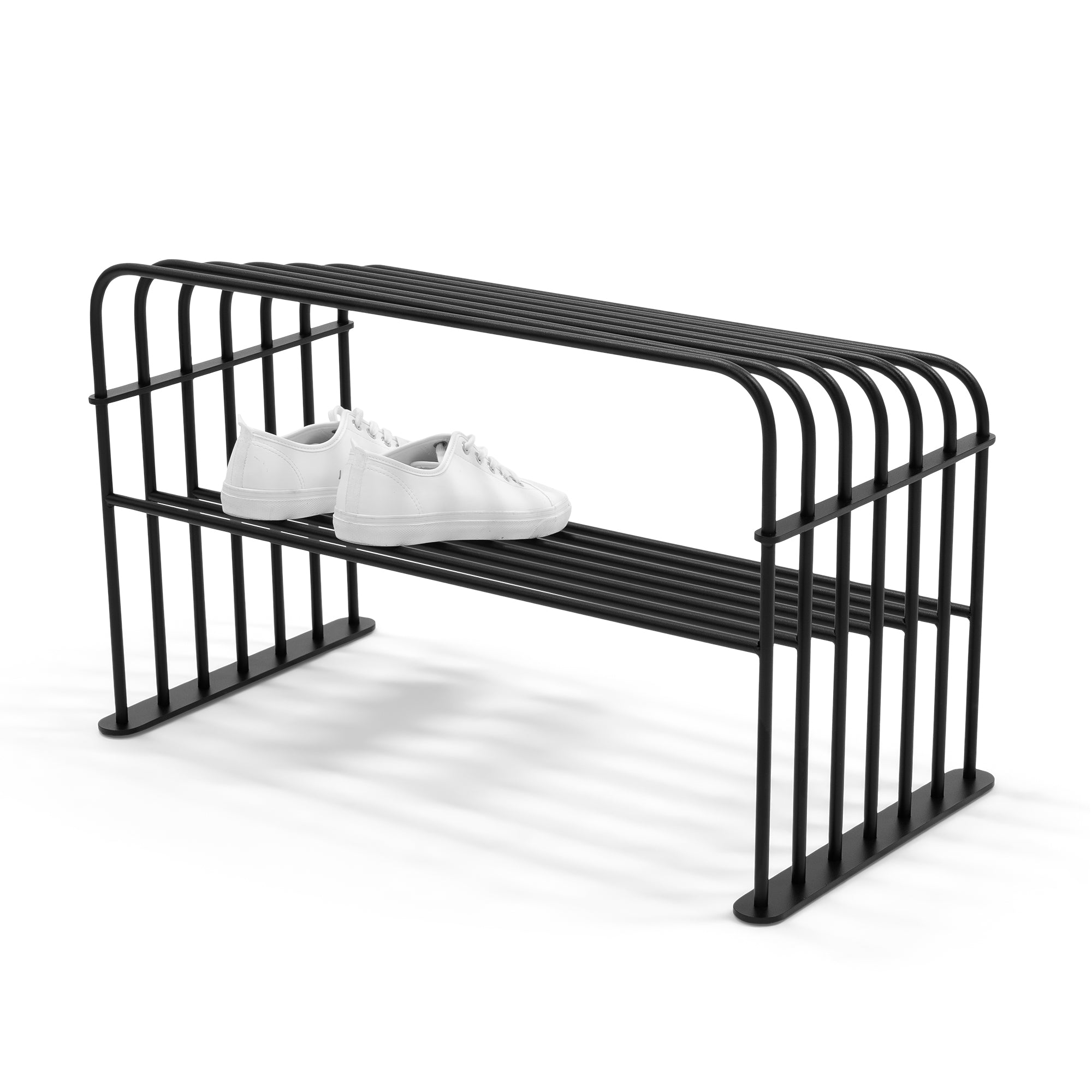 Spinder Design schoenenrek Grid 70 - Zwart - 7 paar schoenen