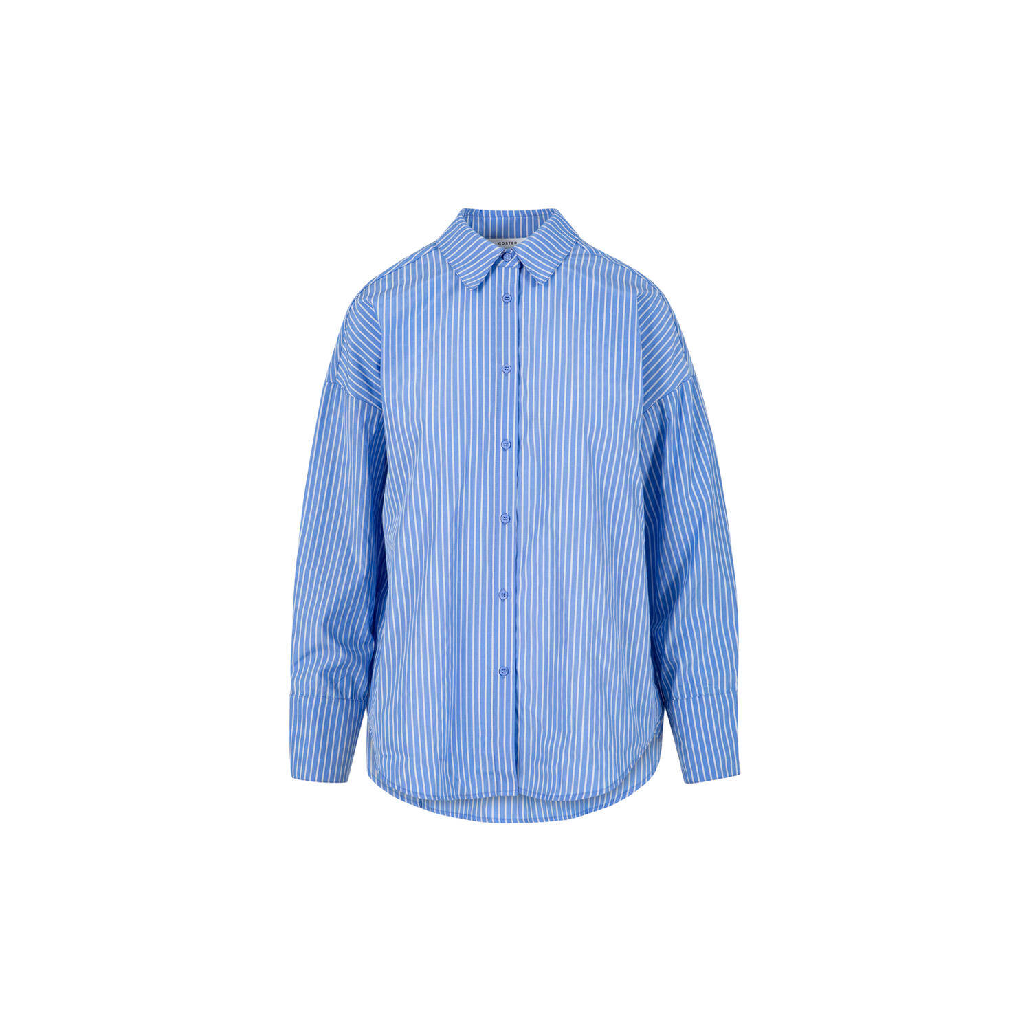 HARPER striped shirt, blue stripes