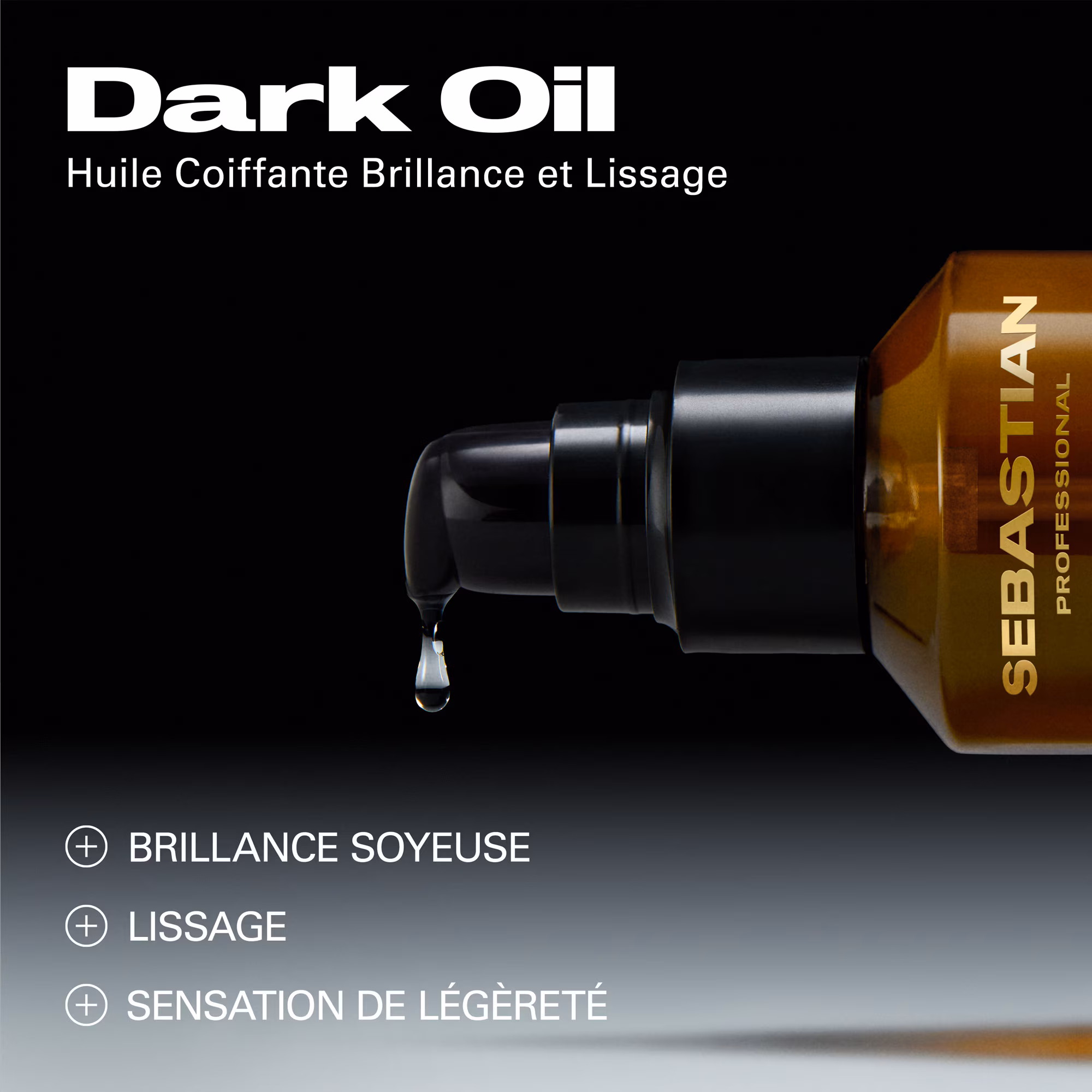DARK OILHuile coiffante brillance et lissage