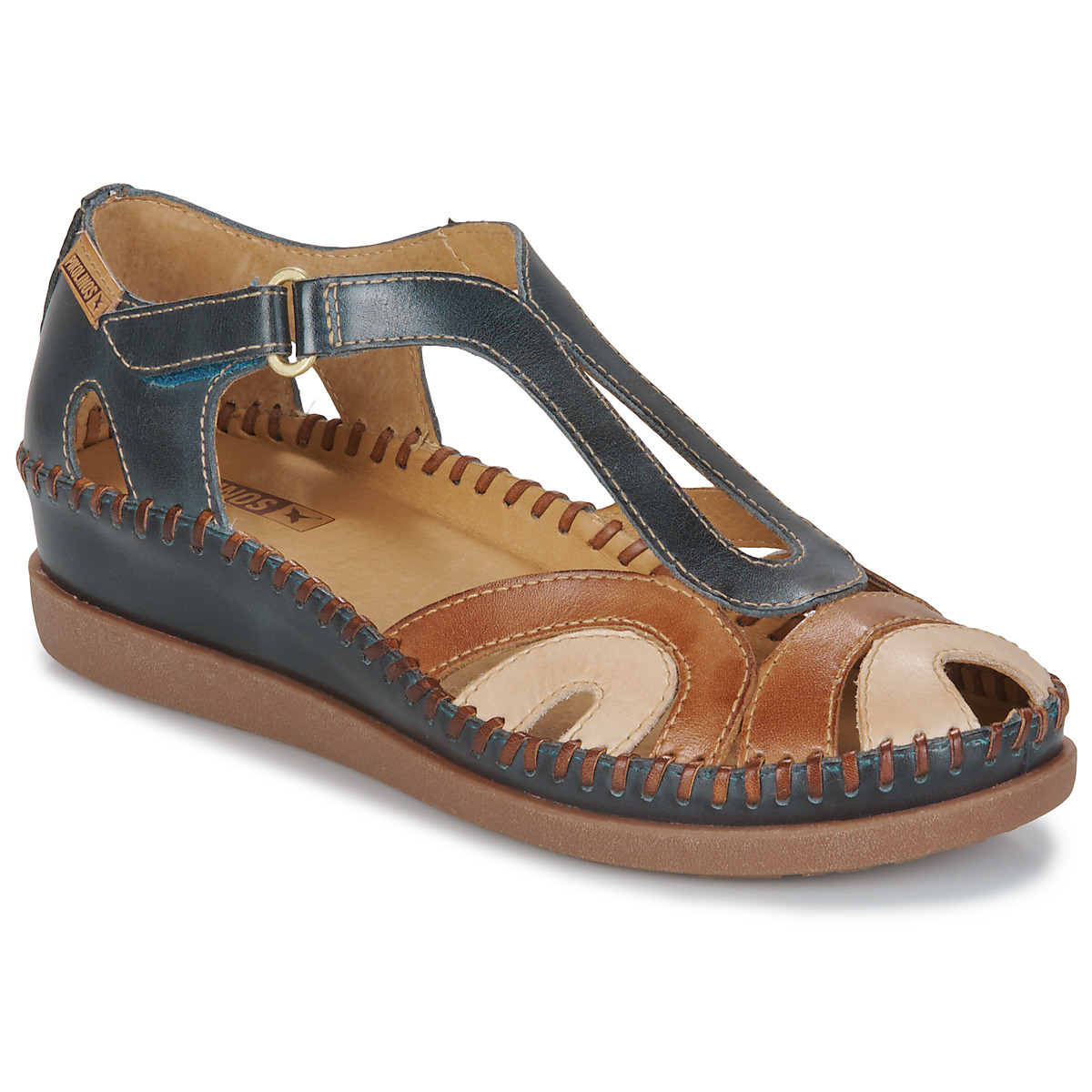 Pikolinos - CADAQUES W8K - Blue / Camel