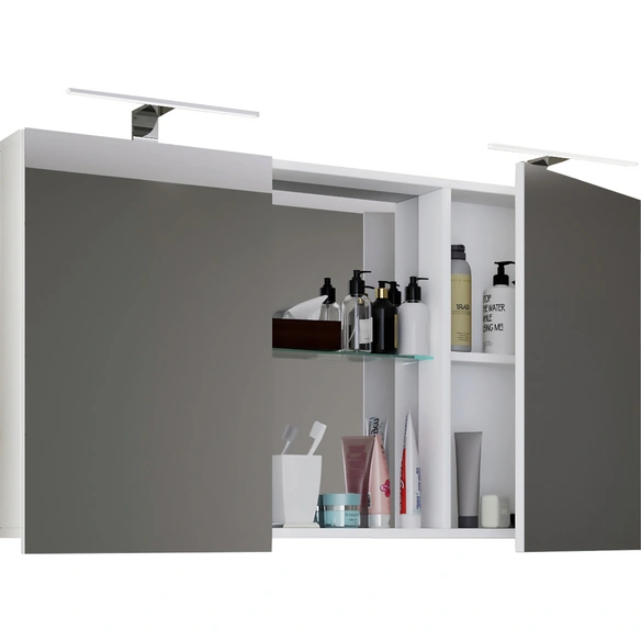 Spiegelschrank »Budasi«, BxHxL: 12 x 59 x 112 cm, Holzwerkstoff
