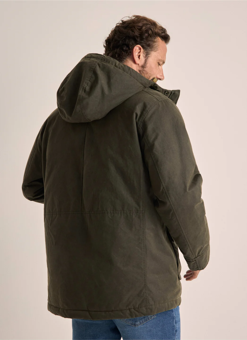 Vintage Wax Padded Anorak