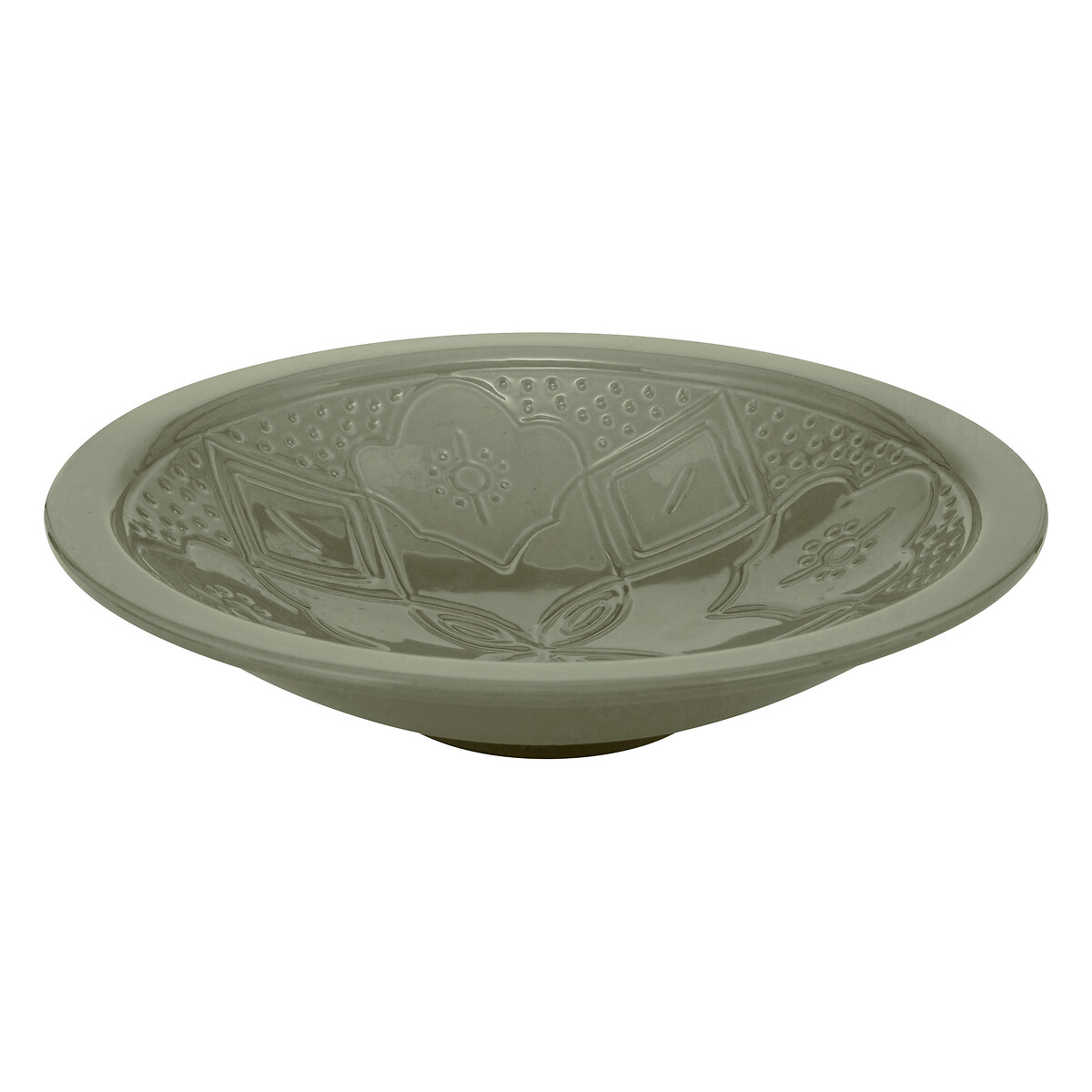 Prato para cuscuz SIENNA 33cm em grés faiança