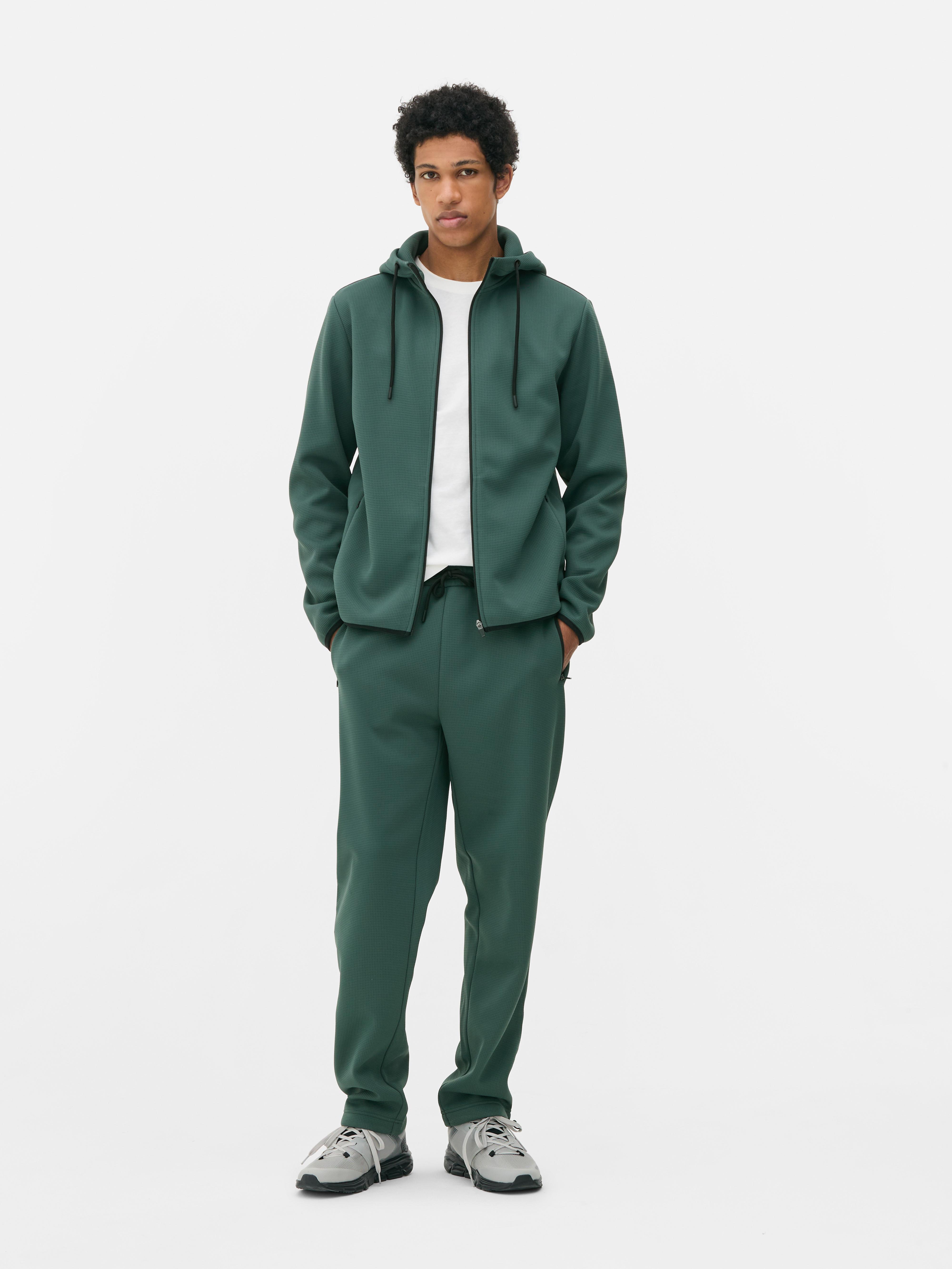 Zip-Up Performance Hooded Sweatshirt