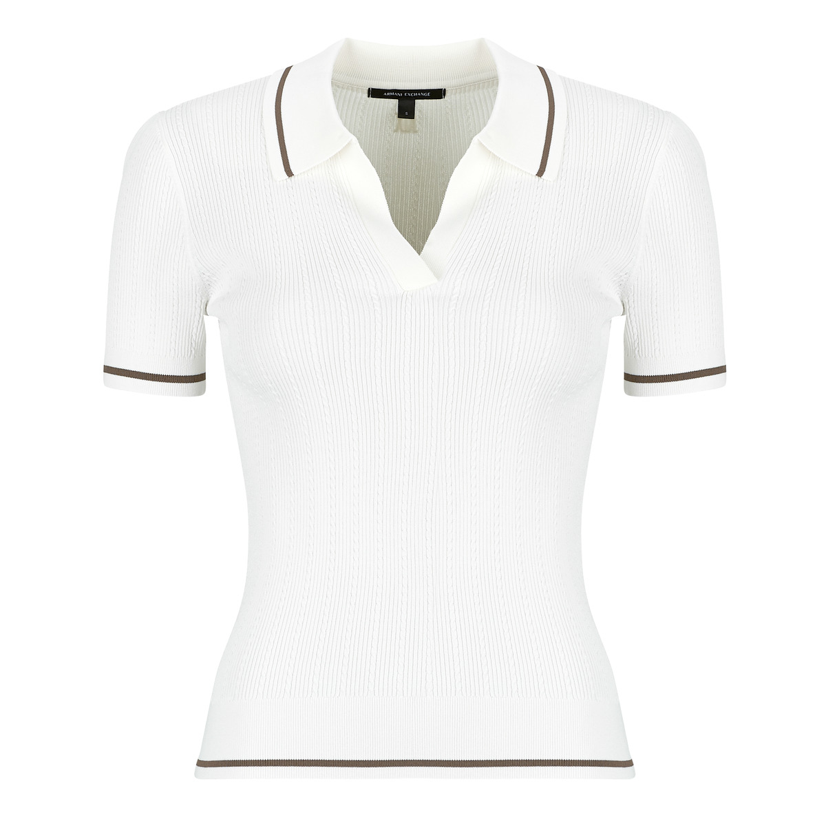 Armani Exchange - XW001897 - White / Broken / Brown