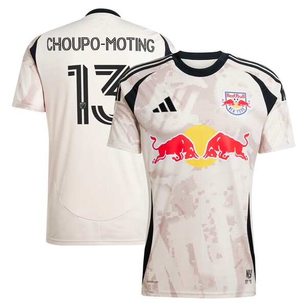 Eric Maxim Choupo-Moting New York Red Bulls adidas 2025 Stone Kit Replica Player Jersey - Tan